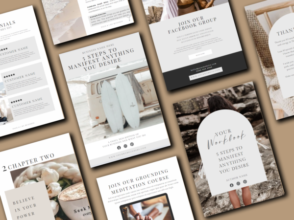 EBOOK | WORKBOOK Template "AWAI" - Image 8