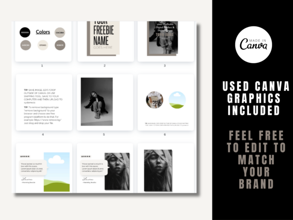 FREEBIE + LANDING PAGE TEMPLATE - Image 5